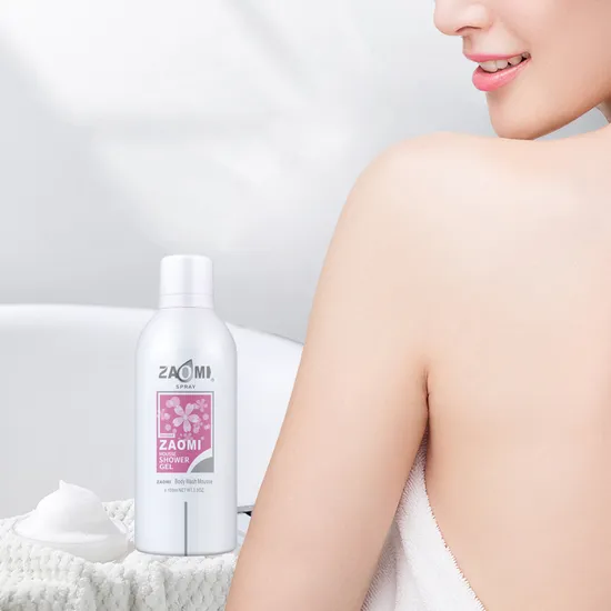 Customized Logo Shower Gel Body Care Body Wash Mousse for Dry Skin 